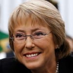 מישל בשלט, נשיאת צ'ילה