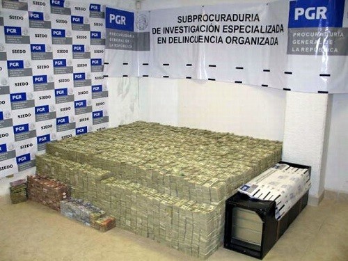 ביתו של סוחר סמים מקסיקני