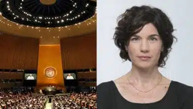 תמר זנדברג - אולם הכנסים של האו"ם