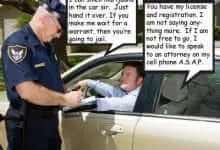 מה לעשות אם שוטר רוצה לבצע חיפוש ברכב?