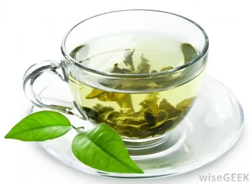 תה ירוק - עוזר בניקוי המערכת