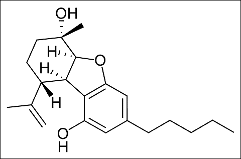 קנאבילסואין - CBE - מטבוליט יציב של CBD