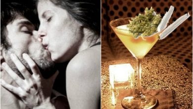 סקס תחת השפעת אלכוהול או תחת השפעת מריחואנה - השוואה בין הסדינים