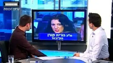 נורית קורן באולפן ערוץ הכנסת