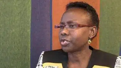 ג'יין אצ'נג, שרת הבריאות של אוגנדה (צילום מסך: יוטיוב)