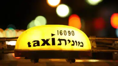 מונית (צילום: משה שי)