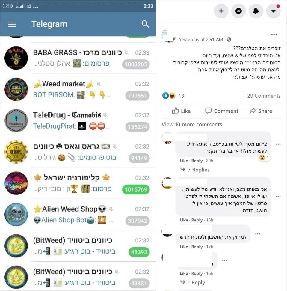 קבוצות טלגרם