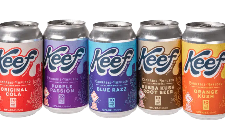 פחיות Keef Soda - משקה קנאביס