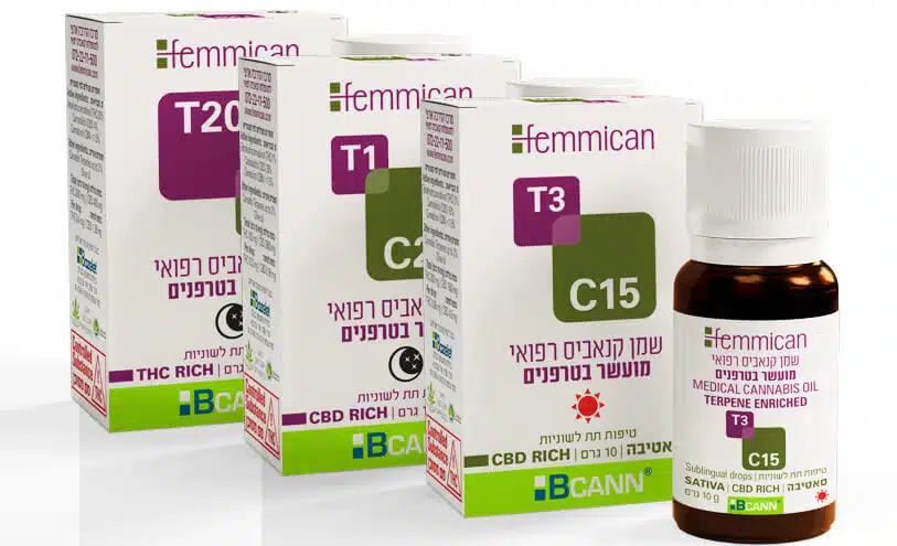 סדרת שמני "פמיקאן" Femmican - שמן קנאביס רפואי לנשים