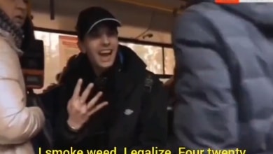 צעיר אוקראיני: "הכל בסדר, אני מעשן וויד"