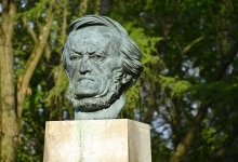 פסלו של המלחין הגרמני ריכרד וגנר