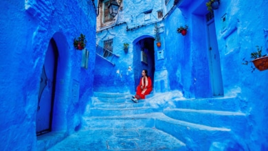 העיר הכחולה שפשוואן במרוקו