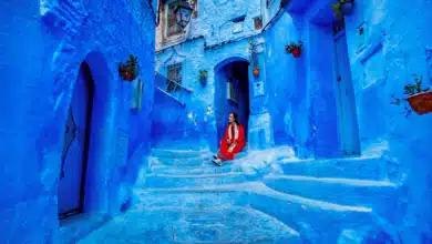 העיר הכחולה שפשוואן במרוקו