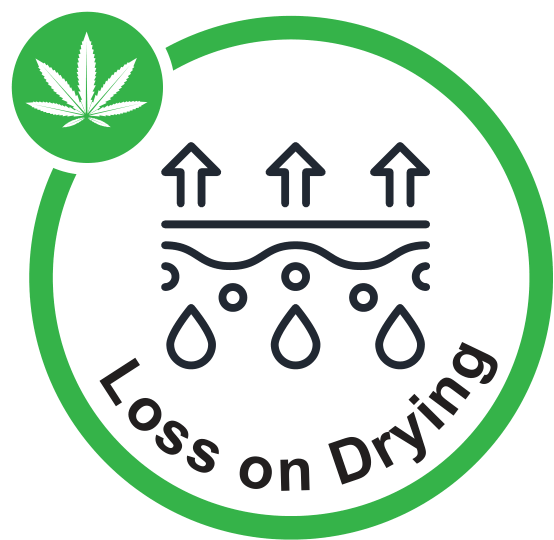 הקנאביס נבדק במעבדה באמצעות שיטת Loss on Drying וקיימת אפשרות כי הריכוז של חומר/ים פעיל/ים במוצר זה נמוך/ים מאלו המוצג/ים הקנאביס נבדק במעבדה באמצעות שיטת Loss on Drying וקיימת אפשרות כי הריכוז של חומר/ים פעיל/ים במוצר זה נמוך/ים מאלו המוצג/ים