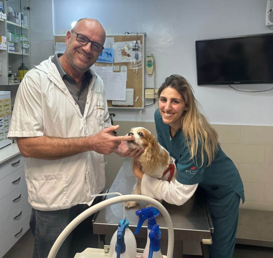 ד"ר נרי דורון הווטרינר במרפאה